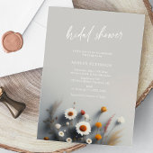 Blühende Liebe: Einzigartiges Brautparty der Wildb Einladung