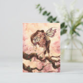 blühende Liebe Postkarte (Stehend Vorderseite)