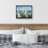 Blühende Lupine Neuseeland Landschaft Leinwanddruck (Insitu (Schlafzimmer))