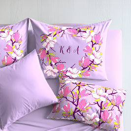 Blühende Magnolia Personalisiert Pillowcase Kissenbezug