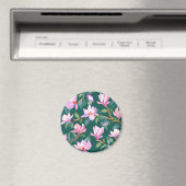 blühende Magnolie Magnet (In Situ (Geschirrspüler))