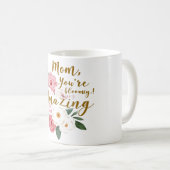 Blühende Mama Tasse (VorderseiteRechts)