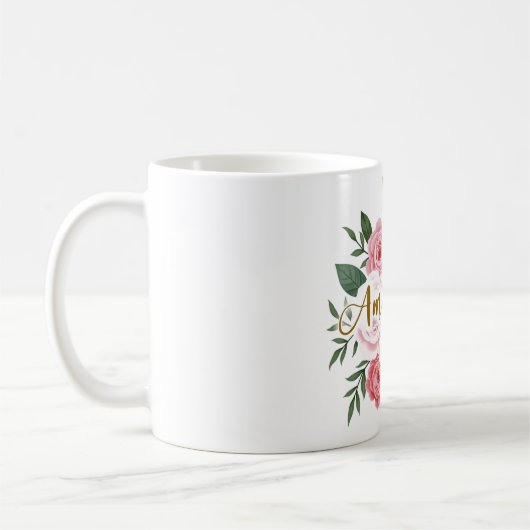 Blühende Mama Tasse (Links)