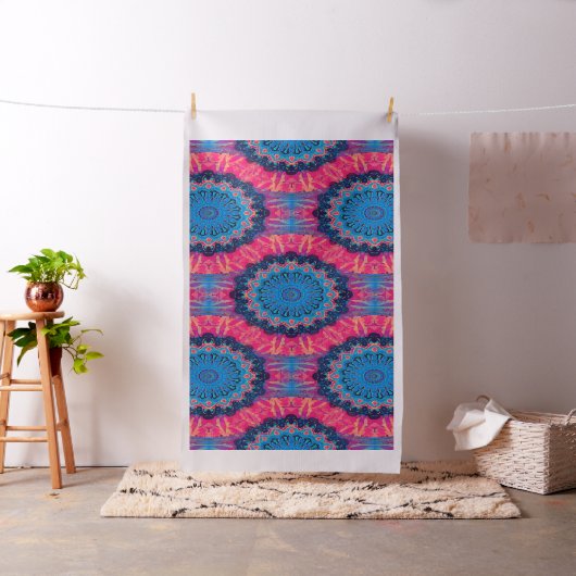 Blühende Mandalase...... Stoff (Beispiel)