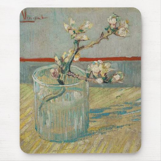 Blühende Mandel-Niederlassung durch Vincent van Mousepad (Vorne)