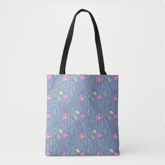 Blühende Meeresbrise Tasche (Vorderseite)