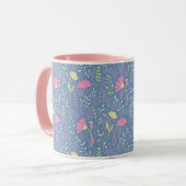 Blühende Meeresbrise Tasse (Vorderseite Links)