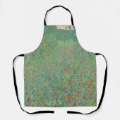 Blühende Mohnblumen - Gustav Klimt Schürze (Vorderseite)