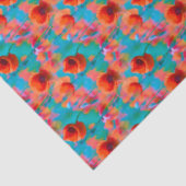 Blühende Mohnblumen III Seidenpapier (Ausschnitt)