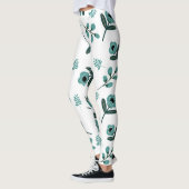 Blühende Nacht  Leggings (Links)