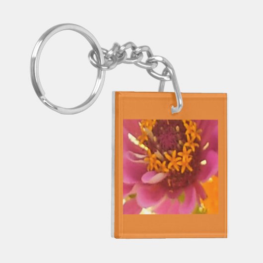 Blühende Narbenbildung Schlüsselanhänger (Vorderseite links)