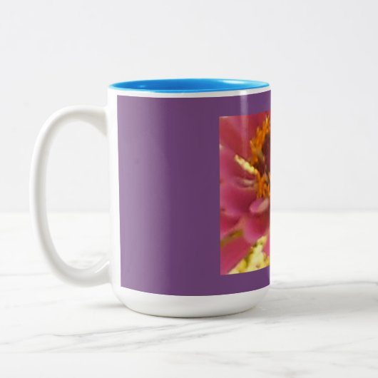 Blühende Narbenbildung Zweifarbige Tasse (Links)