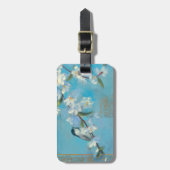 Blühende Niederlassungen Gepäckanhänger (Vorderseite vertikal)