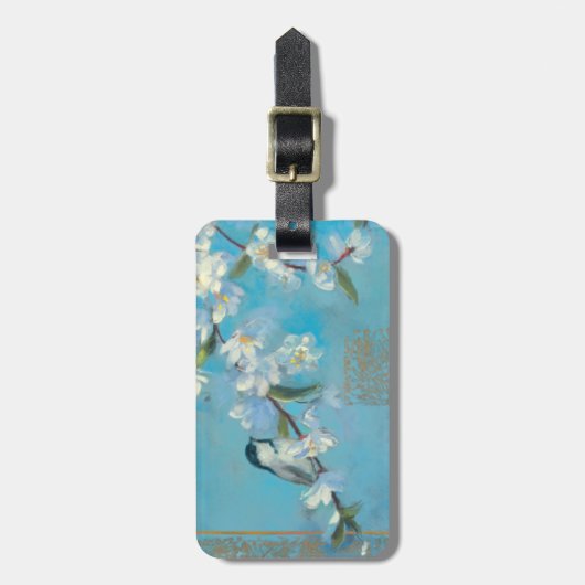 Blühende Niederlassungen Gepäckanhänger (Vorderseite vertikal)