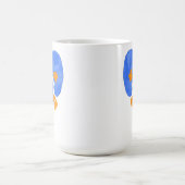 Blühende Nieren Kaffeetasse (Mittel)