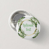 Blühende Olivenbäume Button (Vorne & Hinten)