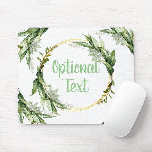 Blühende Olivenbäume Mousepad (Mit Mouse)