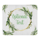 Blühende Olivenbäume Schneidebrett (Vorderseite)