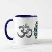 Blühende Om Tasse (Links)