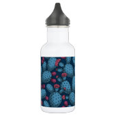 Blühende Opuntia Edelstahlflasche (Links)