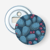 Blühende Opuntia Flaschenöffner (Vorderseite)