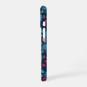 Blühende Opuntia iPhone 16 Hülle (Linke Seite)