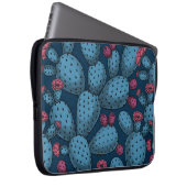Blühende Opuntia Laptopschutzhülle (Vorne Rechts)