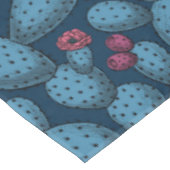 Blühende Opuntia Tischdecke (Schrägansicht)