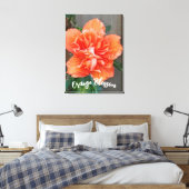 Blühende Orangenwerbung Leinwanddruck (Insitu (Schlafzimmer))