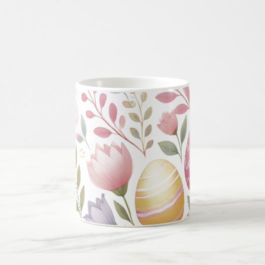 Blühende Osterfreude: Tasse der Blumen (Mittel)