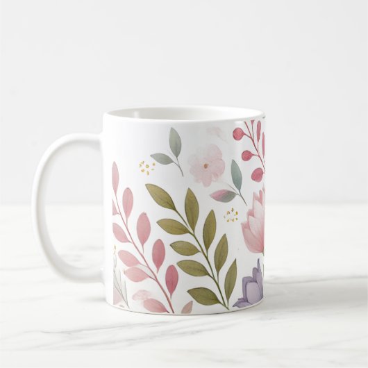 Blühende Osterfreude: Tasse der Blumen (Links)