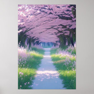 Blühende Passage, eine Reise durch die Natur Poster