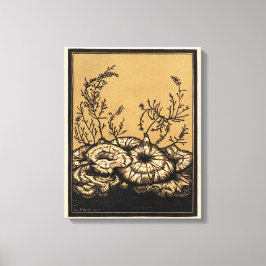 Blühende Pflanze Leinwanddruck