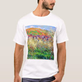 Blühende Pflaumen-Bäume Claude Monets T-Shirt (Vorderseite)