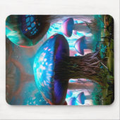 Blühende Pilze Mousepad (Vorne)