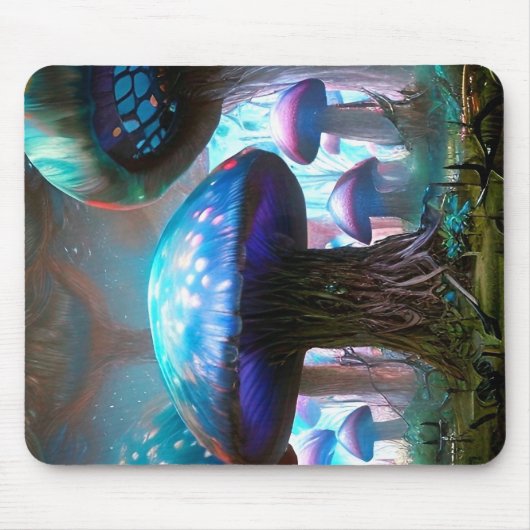 Blühende Pilze Mousepad (Vorne)