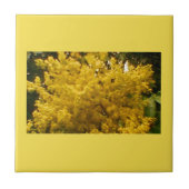 Blühende Pollen Fliese (Vorderseite)