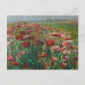 Blühende Poppies - Olga Wisinger-Florian Postkarte (Vorderseite)