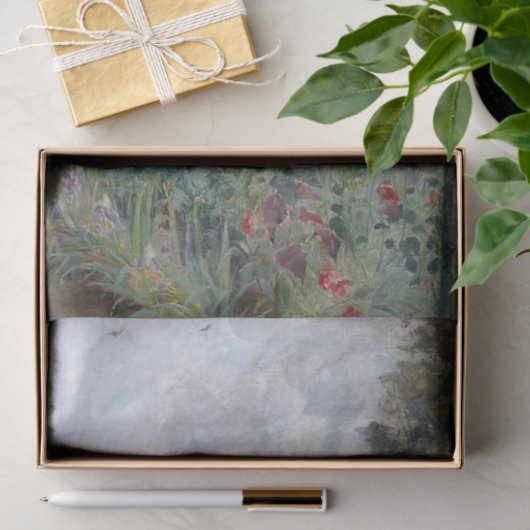 Blühende Poppies von Julia Beck Seidenpapier (Geschenk)