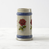 Blühende Potenzialstein-Tasse Bierglas (Mittel)