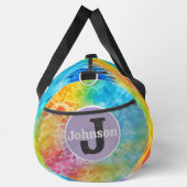 Blühende Regenbogen-Tie-Dye-Reise Duffle Bag (Rechts)