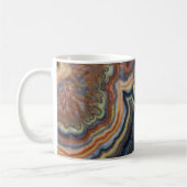 Blühende Röhre Onyx Kaffeetasse (Links)