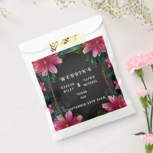 Blühende Romantik: Ein Blumenthema Geschenktütchen