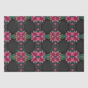 Blühende Romantik: Ein Blumenthema Seidenpapier