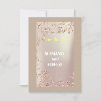 Blühende Romantik: Normandie & Forrest - Rett der  Einladung