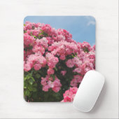 Blühende rosa Kaskade Mousepad (Mit Mouse)