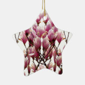 Blühende rosa Magnolias-Frühlingsstimmung in der B Keramikornament (Rechts)