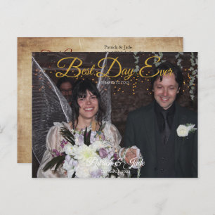 Blühende Rose Foto Vielen Dank Postkarte