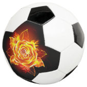 Blühende Rose Fußball (Dreiviertel)