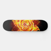 Blühende Rose Skateboard (Horizontal)